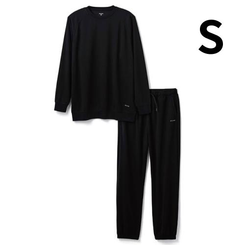 ECLEAR リカバリーウェア　長袖　ブラック　Sサイズ