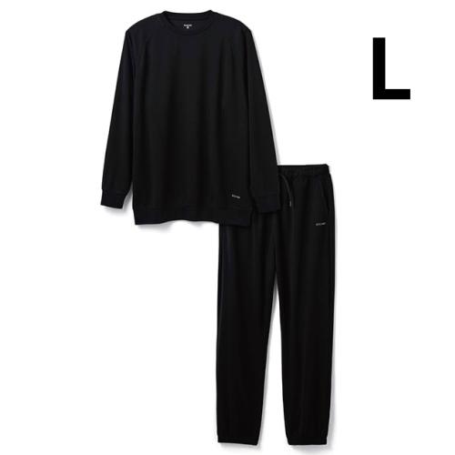 ECLEAR リカバリーウェア　長袖　ブラック　Lサイズ