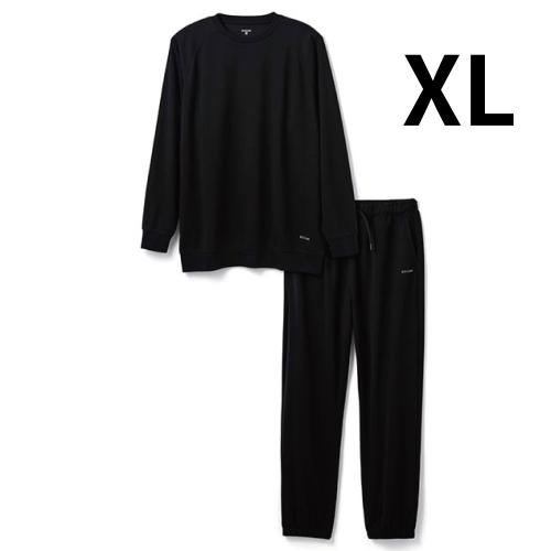 ECLEAR リカバリーウェア　長袖　ブラック　XLサイズ