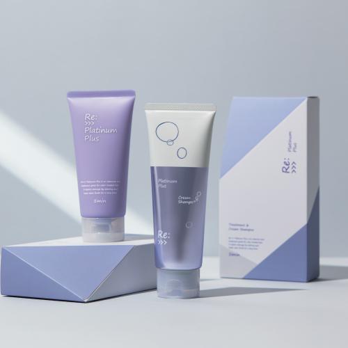 【4/23～】【セット】Re:>>>プラチナムプラス トリートメント+クリームシャンプー