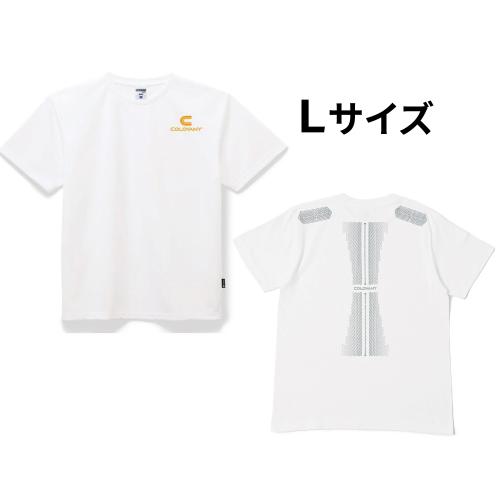 【期間限定価格】コロバニィ　コットンリカバリーTシャツ　ホワイトL
