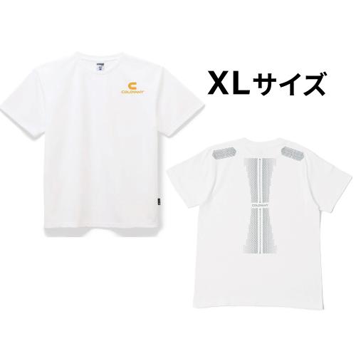 【期間限定価格】コロバニィ　コットンリカバリーTシャツ　ホワイトXL
