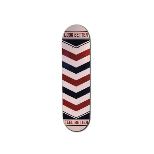 MARVY LOOK BETTER FEEL BETTER SKATE DECK 8.25inch