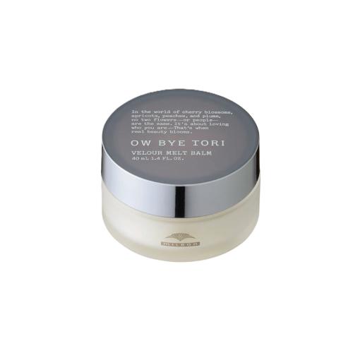 【10/10～】OW BYE TORI ヴェロアメルトバーム　40ml