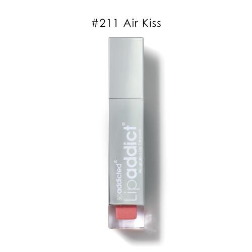 Lip addict 211  エアーキッス　濃いピンク/ラメ有