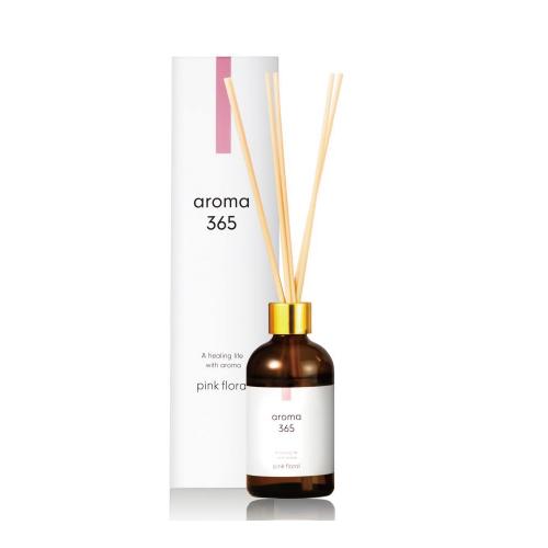 【数量限定】aroma365　リードディフューザー　100ml　ピンクフローラル