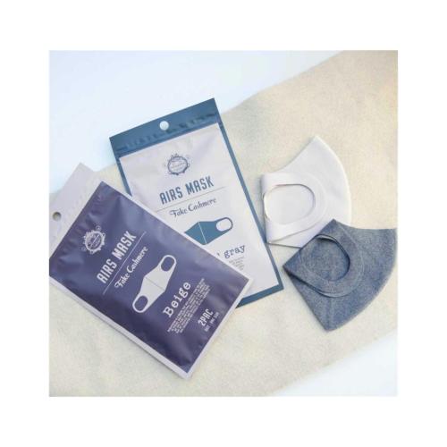 【SALE】AIRS　MASKフェイクカシミア マスク 10パックセット